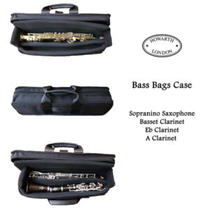 Bass Bags | Sopranino or Basset, Eb, A or G Clarinet Case | Black